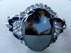 Hematite Oval Bracelet Clamper