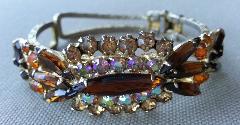 Topaz Navettes Bracelet Clamper