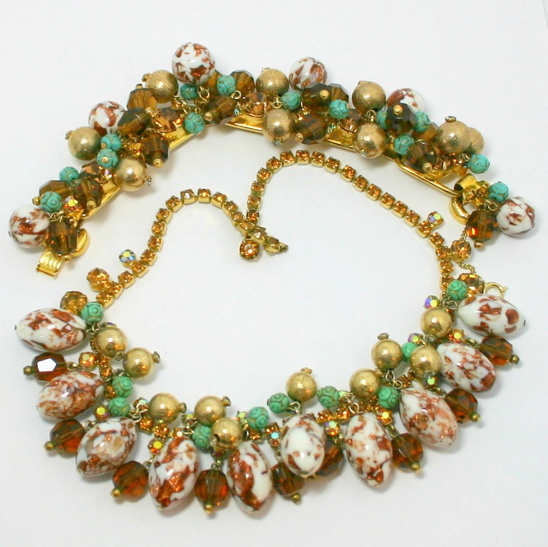 Front view of Topaz Chatons Only Bracelet 5 Link