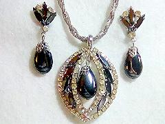 Hematite Navettes Necklace