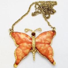 Pink Cabochons Plastic Pendant