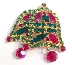 Multiple Colors Navettes Brooch