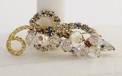 Multiple Colors Pear Brooch