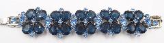 Blue Pear Bracelet 5 Link