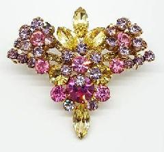 Pastel Navettes Brooch