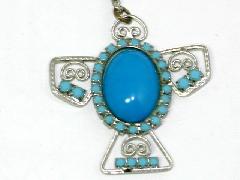 Turquoise Cabochons Pendant