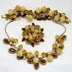 Topaz Navettes Necklace