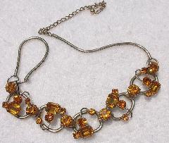 Topaz Emerald Cut Necklace