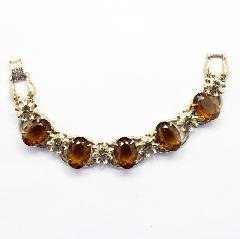 Topaz Oval Bracelet 5 Link