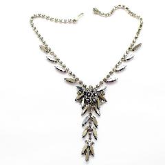 Hematite Cabochons Molded/Cut Necklace