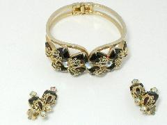 Topaz Emerald Cut Bracelet Clamper
