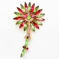 Pastel Navettes Brooch