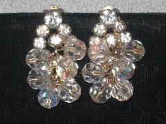 AB Chatons Only Earrings Clip