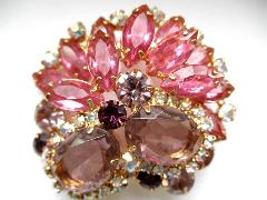 Pastel Oval Brooch