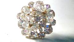 Clear Chatons Only Brooch
