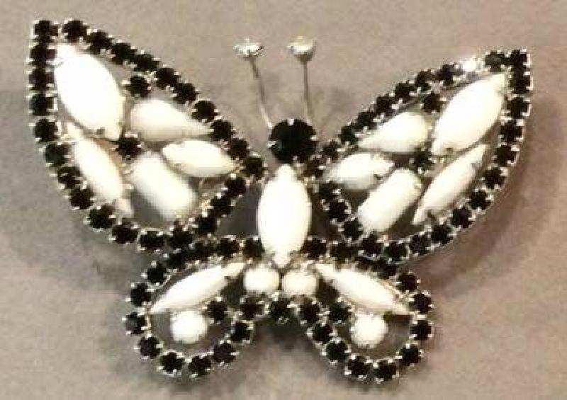 Front view of Multiple Colors Baguettes Brooch