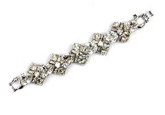 Clear Square Bracelet 5 Link