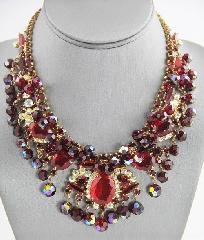 Red Pear Necklace