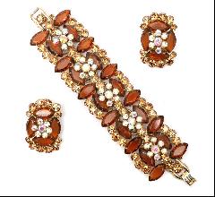 Topaz Navettes Bracelet 5 Link