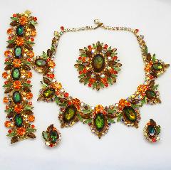 Fall Oval Multi-Color/Shaded Bracelet 5 Link