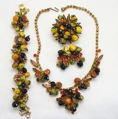 Yellow Navettes Bracelet 5 Link