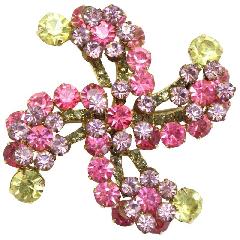 Pastel Chatons Only Brooch