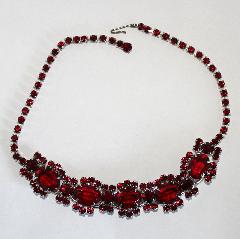 Red Oval Necklace