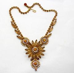 Topaz Navettes Necklace