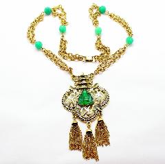 Green Plastic Necklace