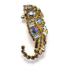 Gray (black Diamond) Chatons Only Brooch