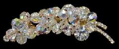 Clear Chatons Only Brooch