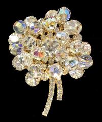 Clear Chatons Only Brooch
