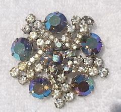 AB Chatons Only Brooch