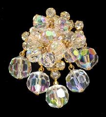 Clear Chatons Only Pin Pendant