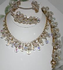 Clear Chatons Only Necklace