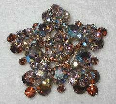 Topaz Chatons Only Brooch