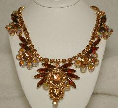 Topaz Navettes Necklace