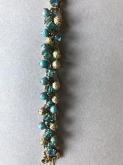 Turquoise Navettes Bracelet 5 Link
