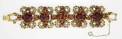 Topaz Chatons Only Bracelet 5 Link