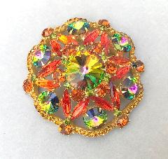Fall Navettes Rivoli/Margarita Brooch