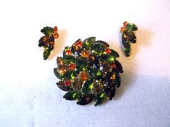 Fall Navettes Earrings Pierced