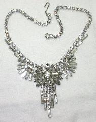 Clear Baguettes Necklace