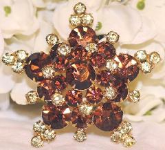 Topaz Chatons Only Brooch