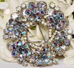 AB Chatons Only Brooch
