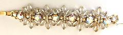 Clear Navettes Bracelet 5 Link