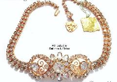 Clear Navettes Necklace