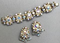 AB Chatons Only Earrings Clip