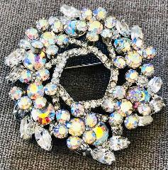 AB Navettes Brooch