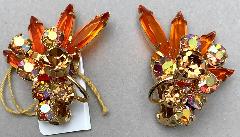 Fall Navettes Earrings Clip