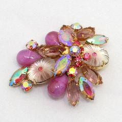 Pink Pillowcase Frosted Brooch